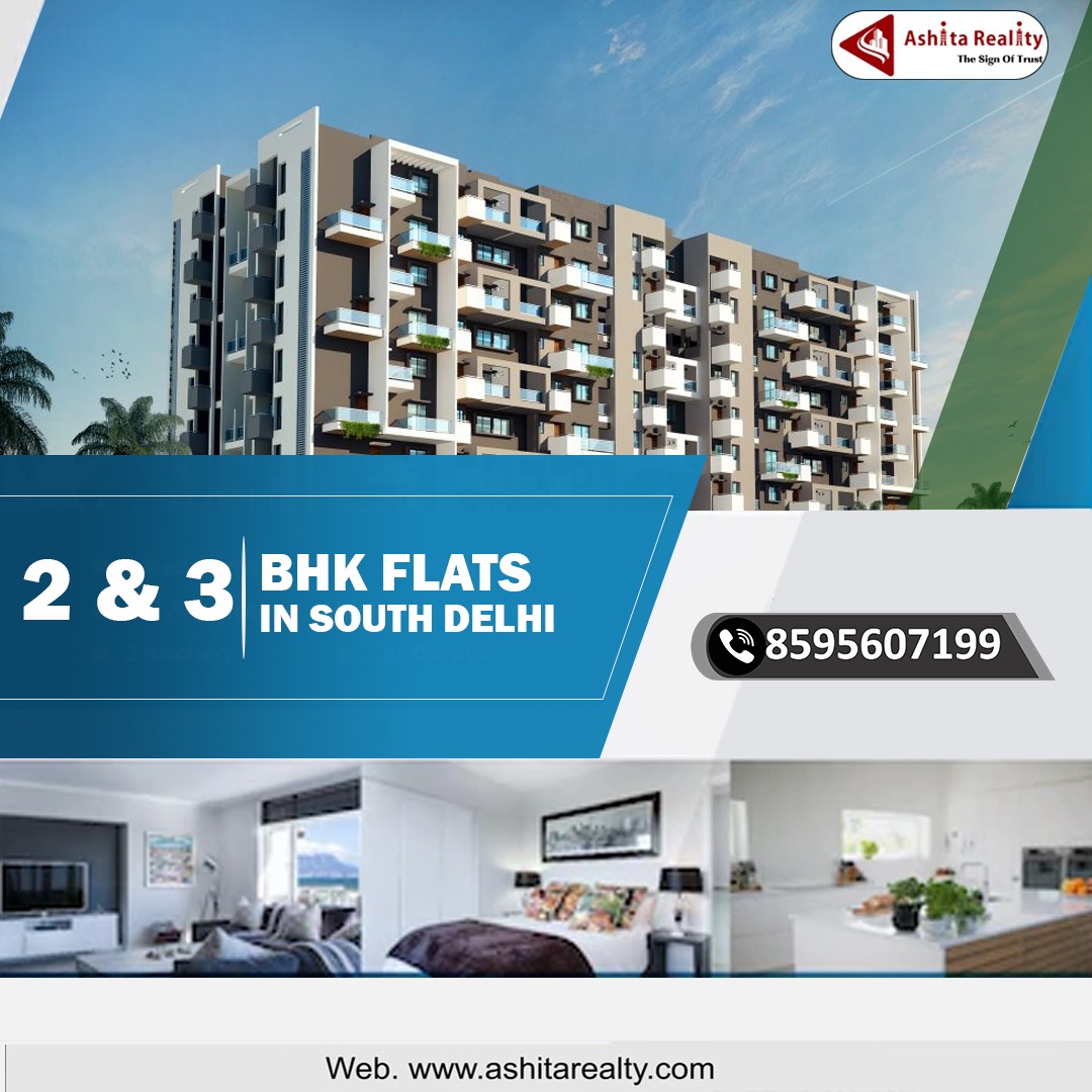 2BHK & 3BHK Flats With Loan chattarpur